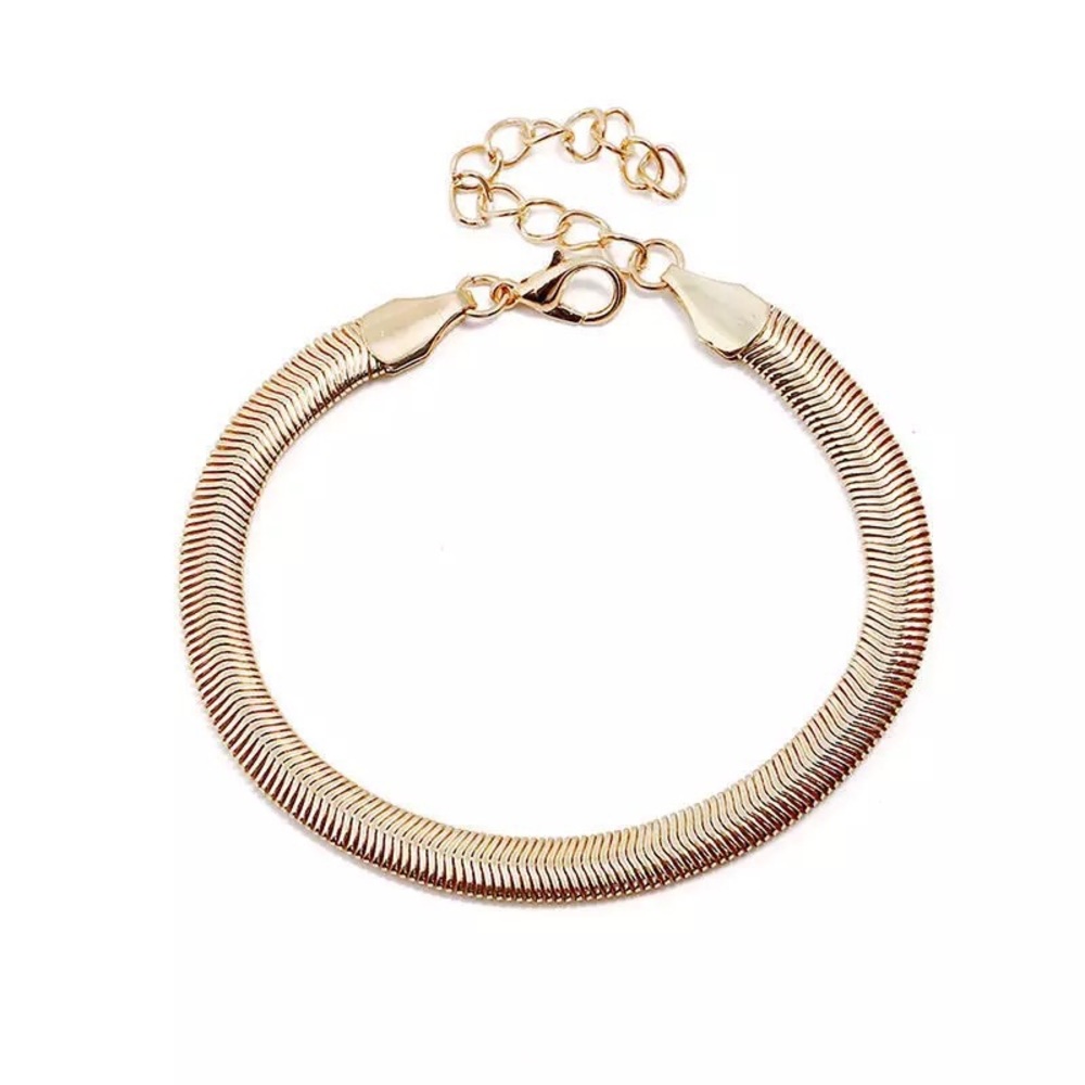 🎉 New Chain Gold Plated Adjustable Ankle Bracelet